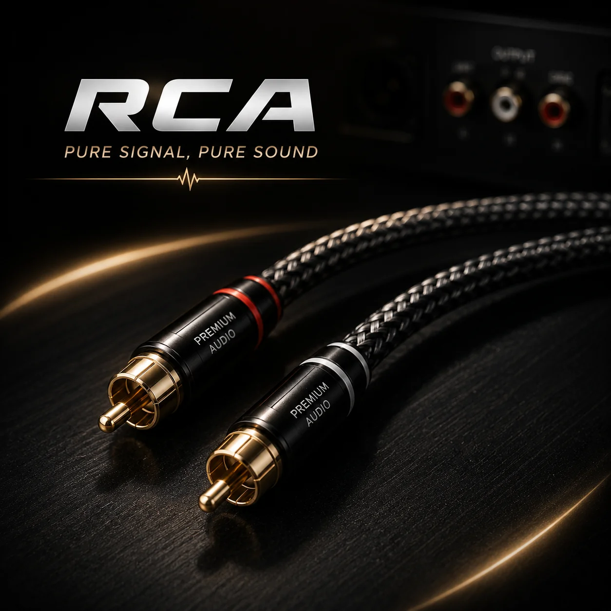 สายสัญญาณ RCA