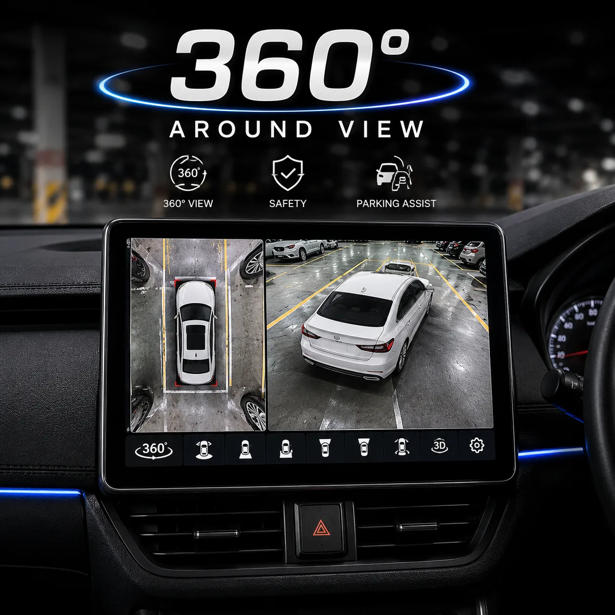 กล้อง 360 องศา Around View มองรอบคัน